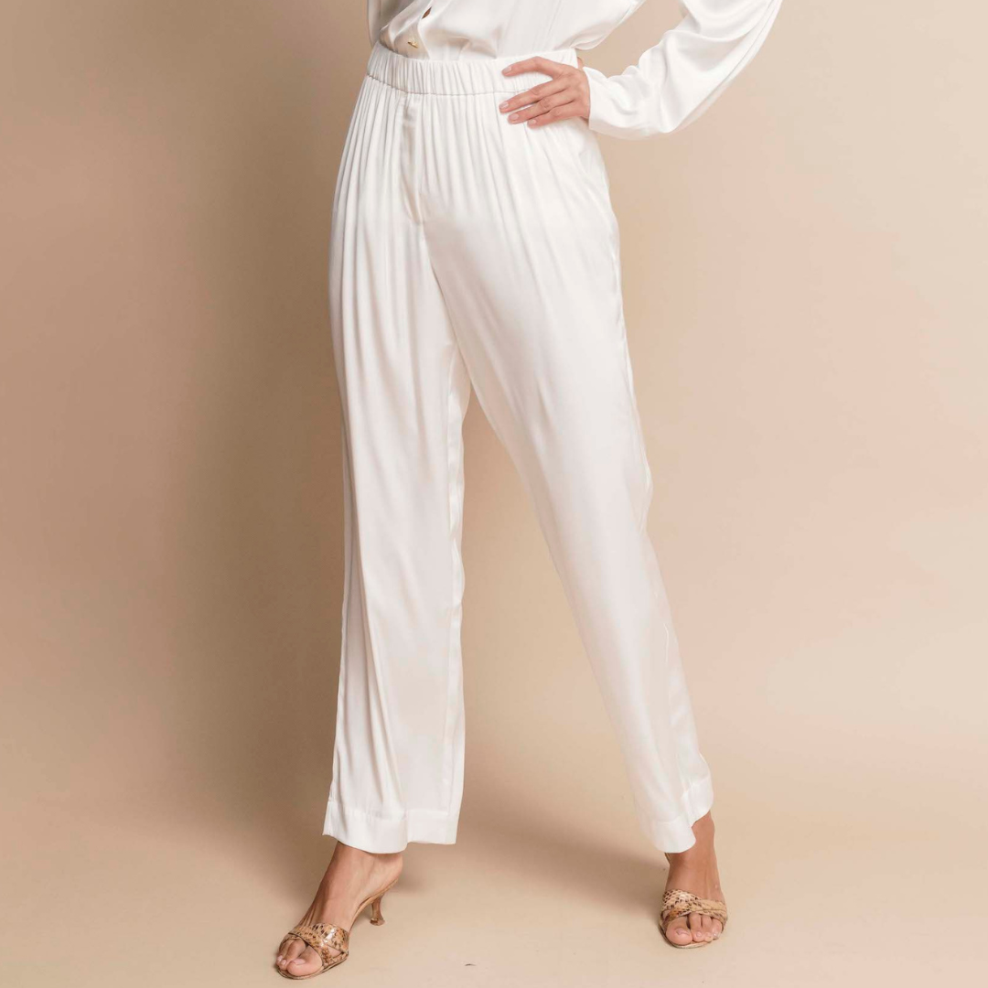 The Jet Set Pant in White