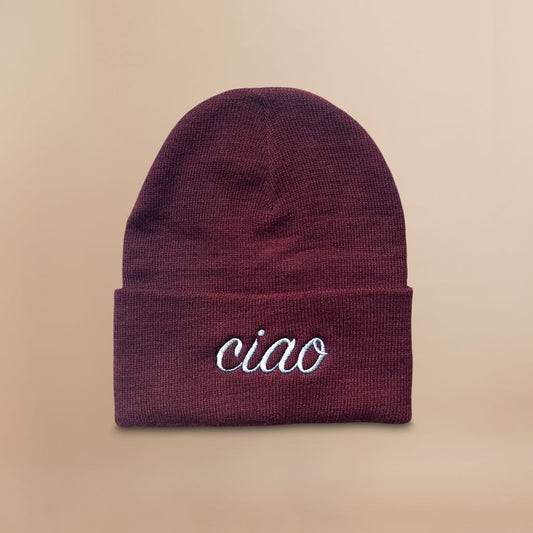 The Ciao Beanie in Bordeaux