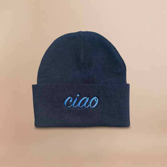 The Ciao Beanie in Navy