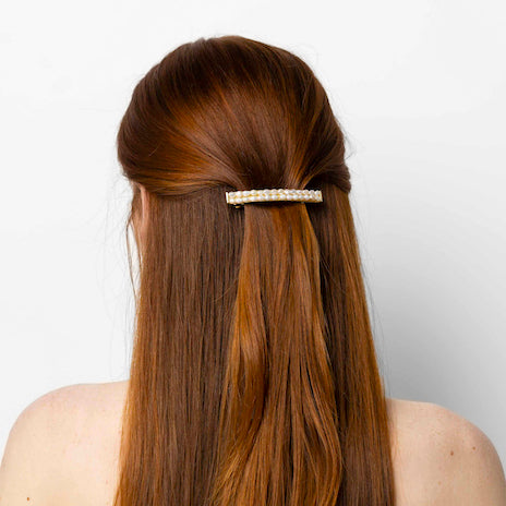 The Pearl Hair Barrette - Large
