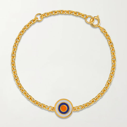 The Mykonos Bracelet in Orange