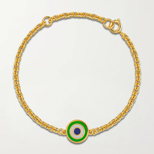 The Mykonos Bracelet in Green