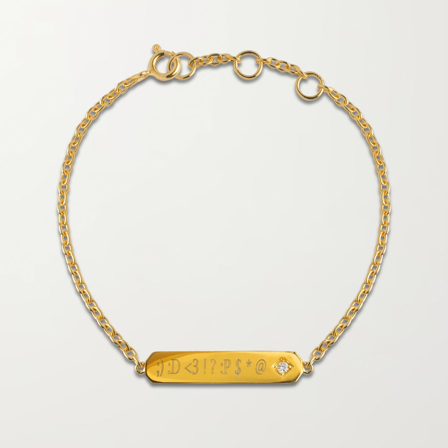 The Custom Nameplate Bracelet