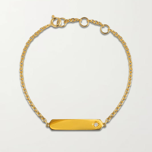 The Custom Nameplate Bracelet